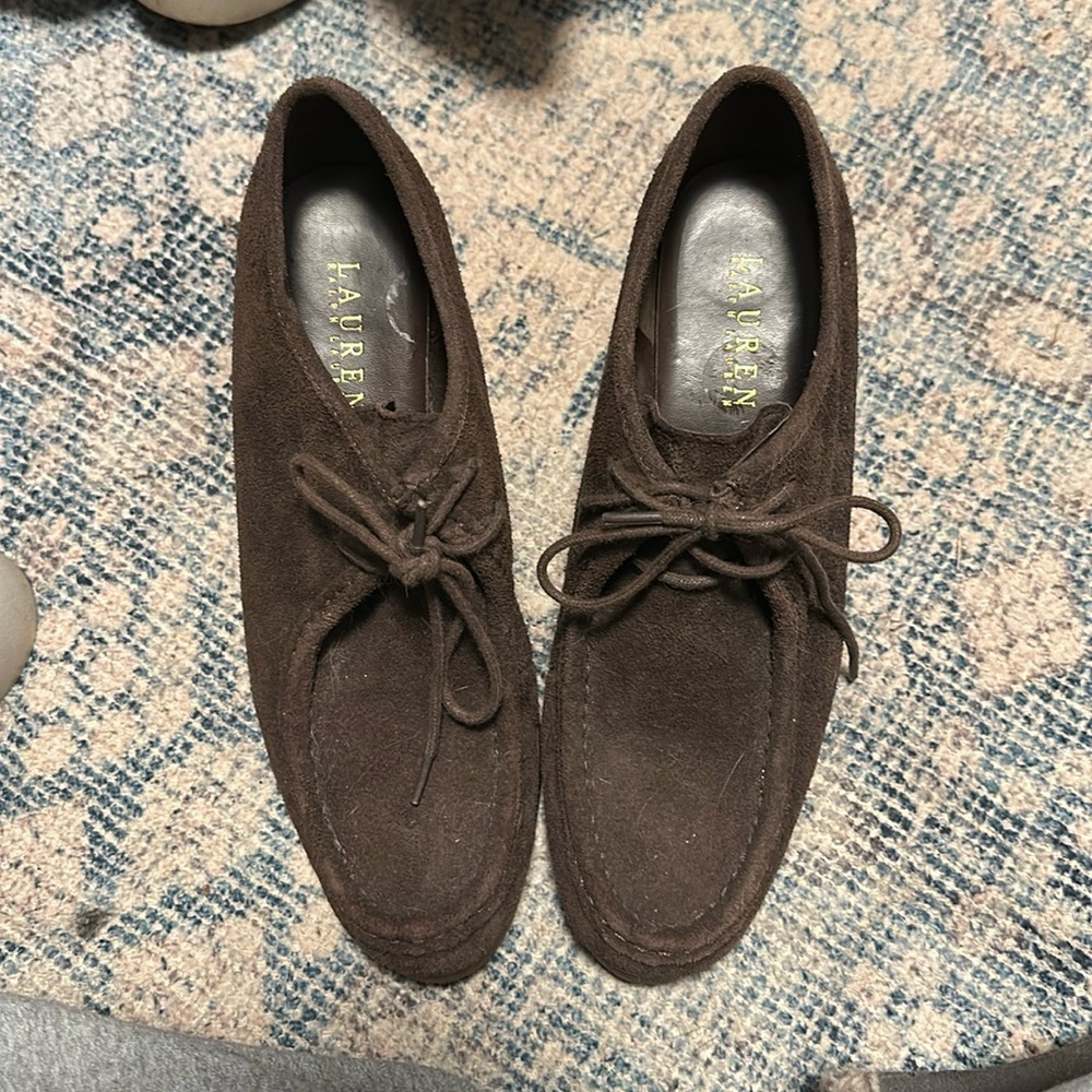 Ralph Lauren Wedge Booties